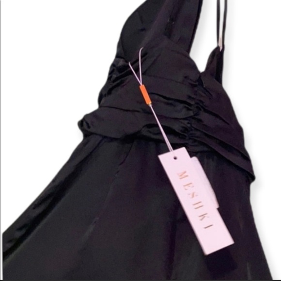 Meshki Silky black jumpsuit - Picture 2 of 6